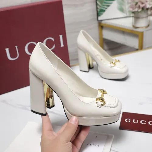Replica Gucci High-Heeled Shoes For Women #1401118 $125.00 USD for Wholesale