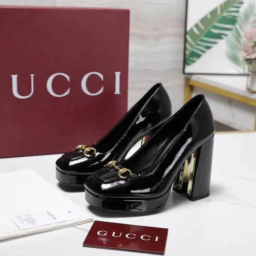 Gucci High-Heeled Shoes For Women #1401120 $125.00 USD, Wholesale Replica Gucci High-Heeled Shoes