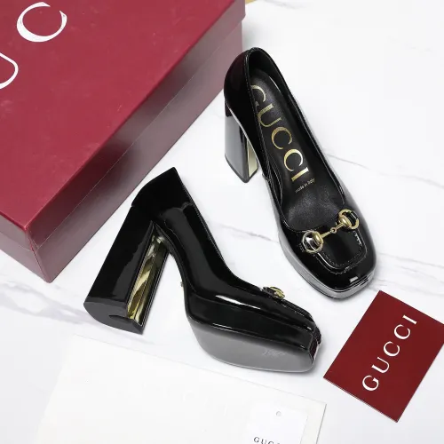Replica Gucci High-Heeled Shoes For Women #1401120 $125.00 USD for Wholesale
