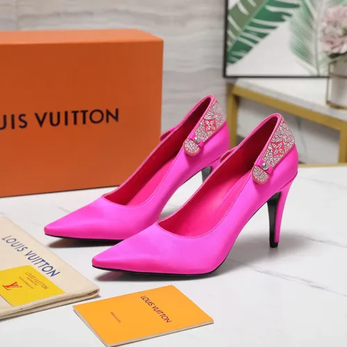 Louis Vuitton High-Heeled Shoes For Women #1401122 $122.00 USD, Wholesale Replica Louis Vuitton High-Heeled Shoes