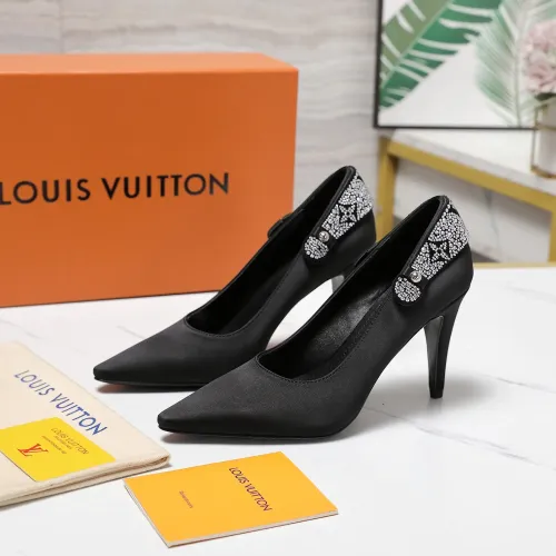 Louis Vuitton High-Heeled Shoes For Women #1401123 $122.00 USD, Wholesale Replica Louis Vuitton High-Heeled Shoes