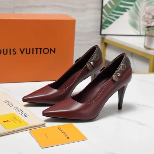 Louis Vuitton High-Heeled Shoes For Women #1401125 $122.00 USD, Wholesale Replica Louis Vuitton High-Heeled Shoes