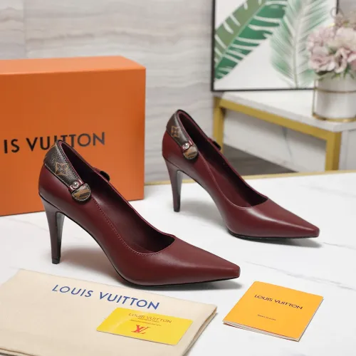 Replica Louis Vuitton High-Heeled Shoes For Women #1401125 $122.00 USD for Wholesale