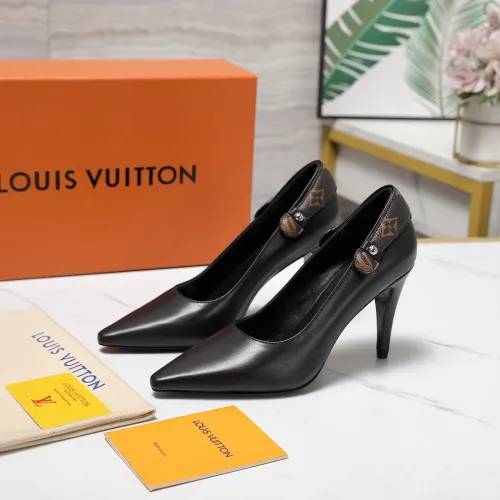 Louis Vuitton High-Heeled Shoes For Women #1401126 $122.00 USD, Wholesale Replica Louis Vuitton High-Heeled Shoes