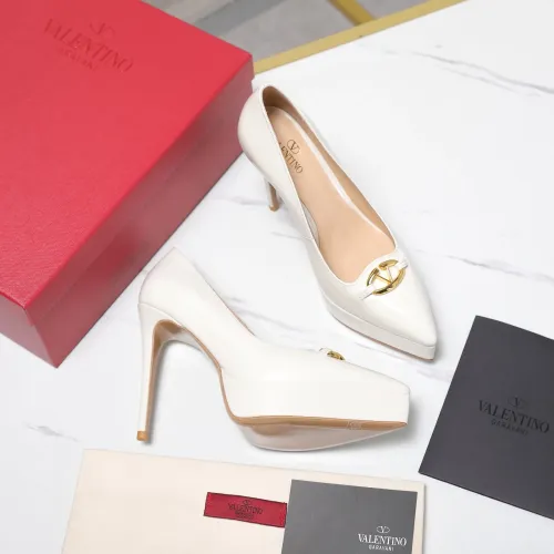 Replica Valentino High-Heeled Shoes For Women #1401127 $125.00 USD for Wholesale