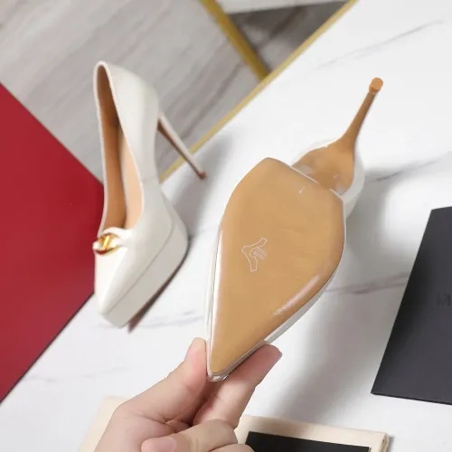 Replica Valentino High-Heeled Shoes For Women #1401127 $125.00 USD for Wholesale