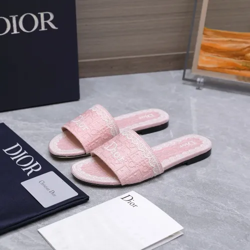 Christian Dior Slippers For Women #1401135 $92.00 USD, Wholesale Replica Christian Dior Slippers