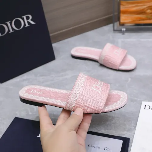 Replica Christian Dior Slippers For Women #1401135 $92.00 USD for Wholesale