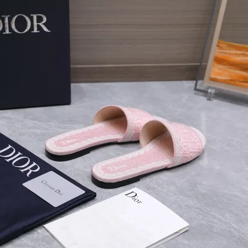 Replica Christian Dior Slippers For Women #1401135 $92.00 USD for Wholesale