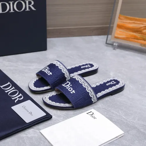 Christian Dior Slippers For Women #1401140 $92.00 USD, Wholesale Replica Christian Dior Slippers