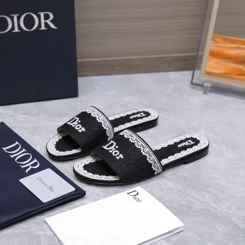 Christian Dior Slippers For Women #1401143 $92.00 USD, Wholesale Replica Christian Dior Slippers