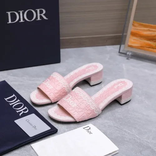 Christian Dior Slippers For Women #1401147 $92.00 USD, Wholesale Replica Christian Dior Slippers