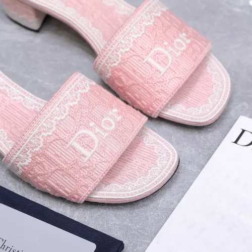 Replica Christian Dior Slippers For Women #1401147 $92.00 USD for Wholesale