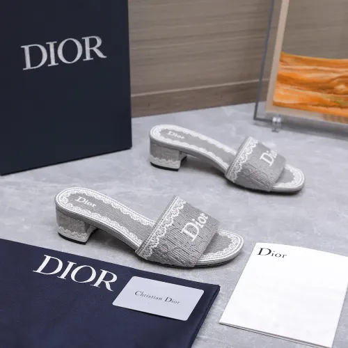 Replica Christian Dior Slippers For Women #1401148 $92.00 USD for Wholesale