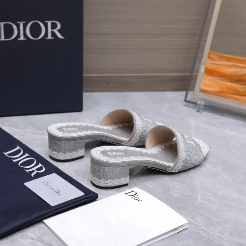 Replica Christian Dior Slippers For Women #1401148 $92.00 USD for Wholesale