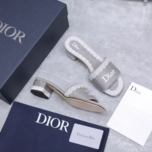 Replica Christian Dior Slippers For Women #1401148 $92.00 USD for Wholesale