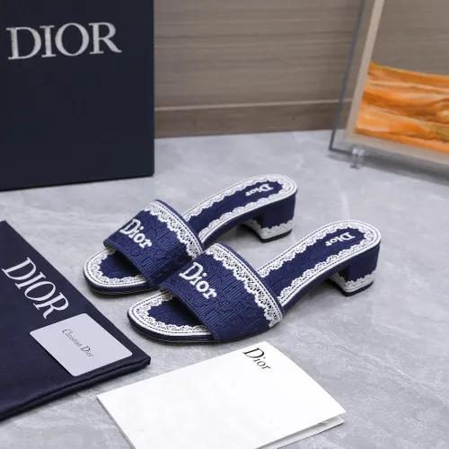 Christian Dior Slippers For Women #1401149 $92.00 USD, Wholesale Replica Christian Dior Slippers