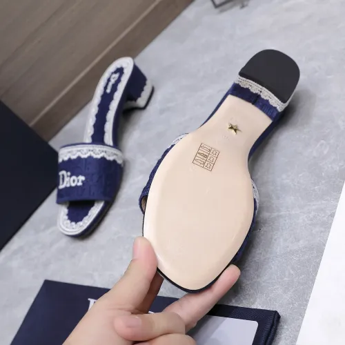 Replica Christian Dior Slippers For Women #1401149 $92.00 USD for Wholesale