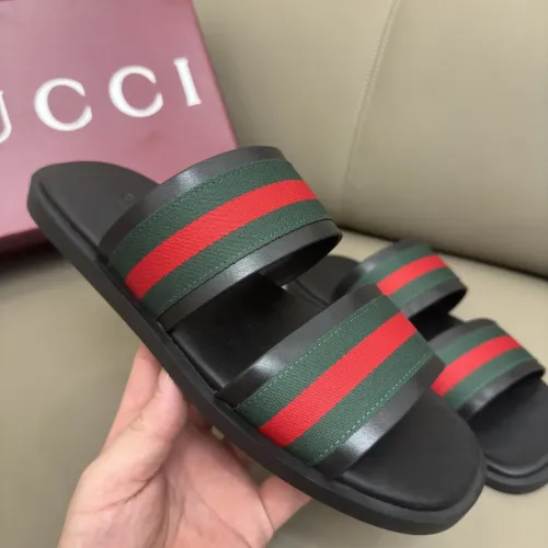 Replica Gucci Slippers For Men #1401155 $64.00 USD for Wholesale