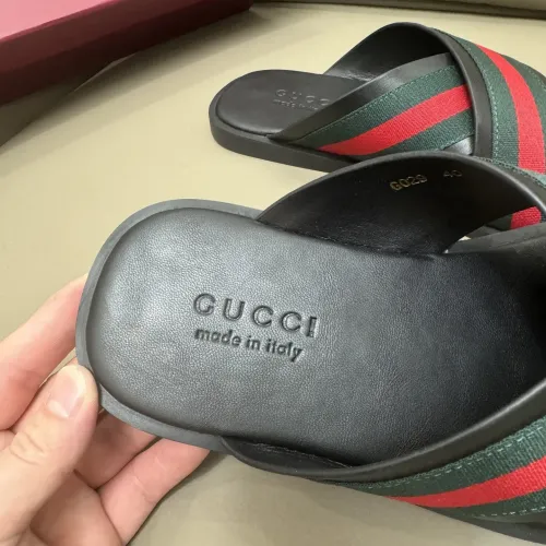 Replica Gucci Slippers For Men #1401158 $64.00 USD for Wholesale