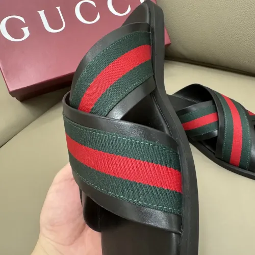 Replica Gucci Slippers For Men #1401158 $64.00 USD for Wholesale
