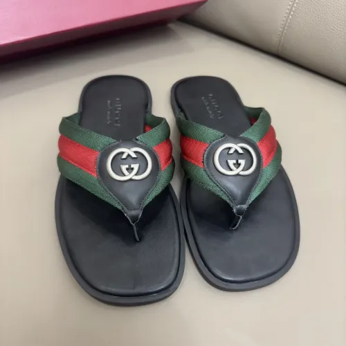 Replica Gucci Slippers For Men #1401163 $64.00 USD for Wholesale