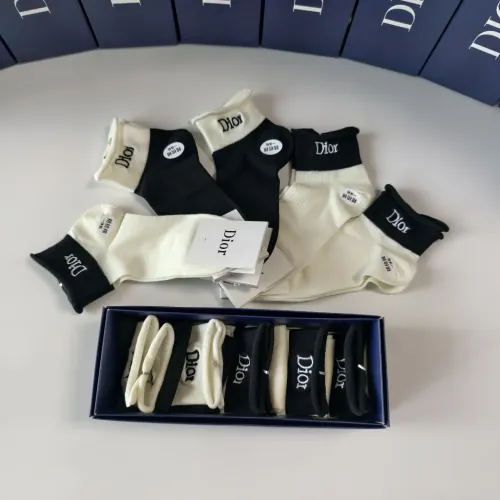 Replica Christian Dior Socks #1401174 $29.00 USD for Wholesale