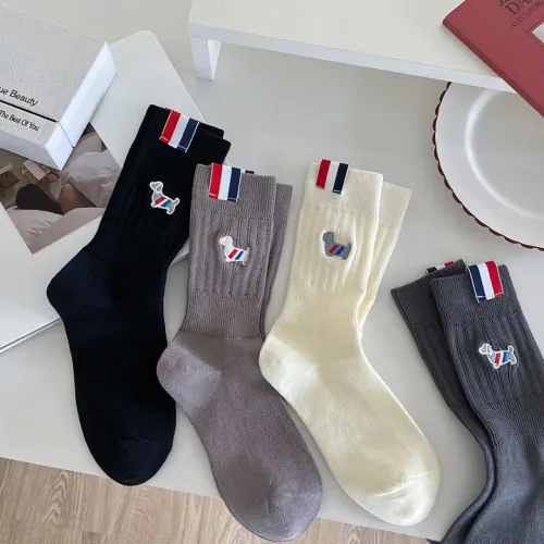Replica Thom Browne Socks #1401175 $29.00 USD for Wholesale