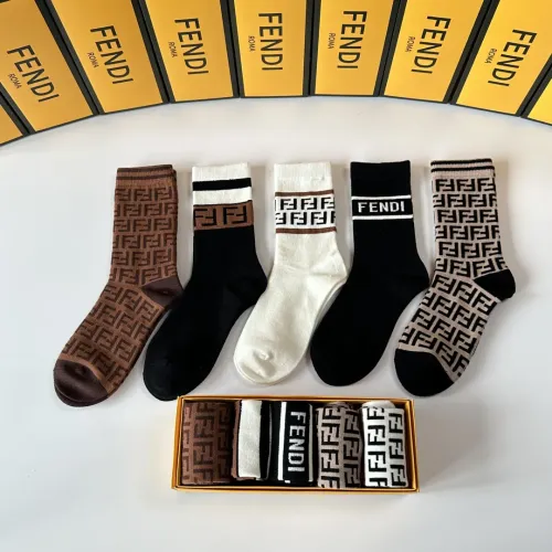 Fendi Socks #1401190 $29.00 USD, Wholesale Replica Fendi Socks