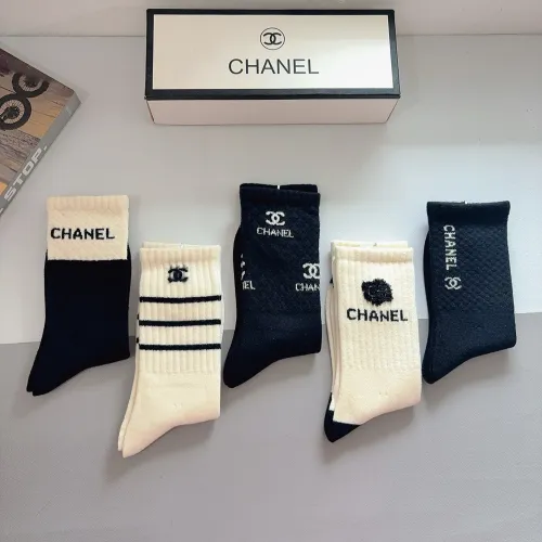 Replica Chanel Socks #1401201 $29.00 USD for Wholesale