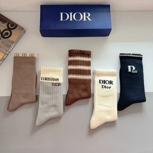 Replica Christian Dior Socks #1401205 $29.00 USD for Wholesale