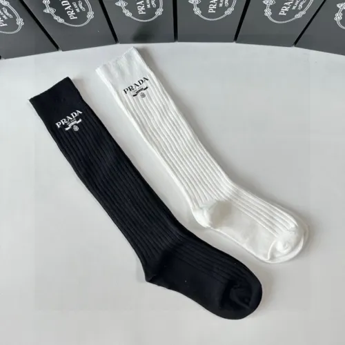 Replica Prada Socks #1401218 $29.00 USD for Wholesale