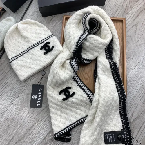 Replica Chanel Hat and Scarf Set #1401270 $52.00 USD for Wholesale