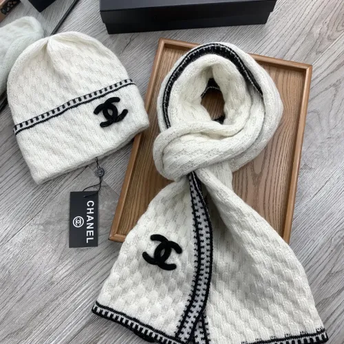 Replica Chanel Hat and Scarf Set #1401270 $52.00 USD for Wholesale