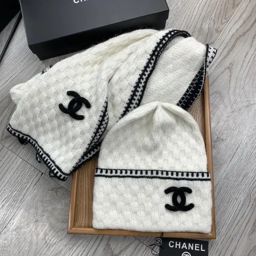 Replica Chanel Hat and Scarf Set #1401270 $52.00 USD for Wholesale