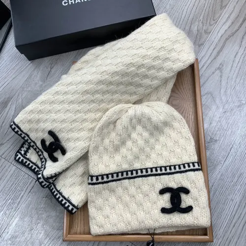 Replica Chanel Hat and Scarf Set #1401271 $52.00 USD for Wholesale