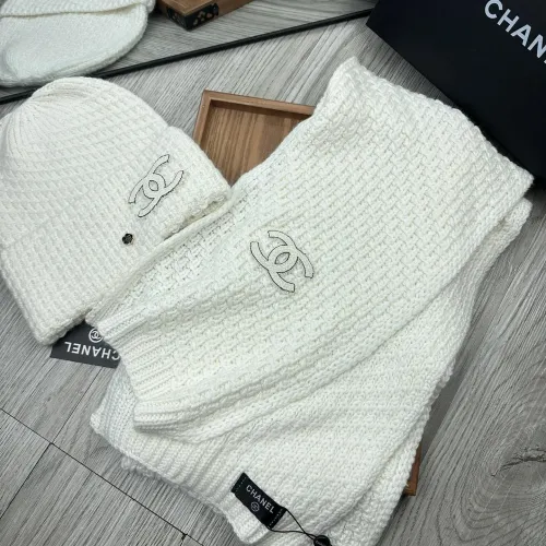 Replica Chanel Hat and Scarf Set #1401274 $52.00 USD for Wholesale