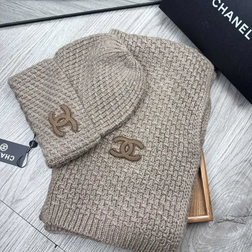 Chanel Hat and Scarf Set #1401276 $52.00 USD, Wholesale Replica Chanel Hat and Scarf and Glove Set