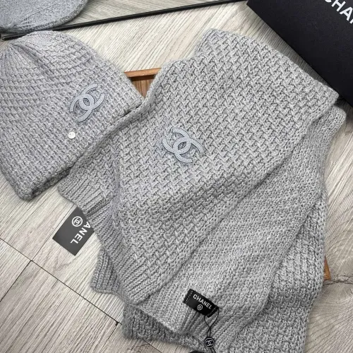 Replica Chanel Hat and Scarf Set #1401277 $52.00 USD for Wholesale