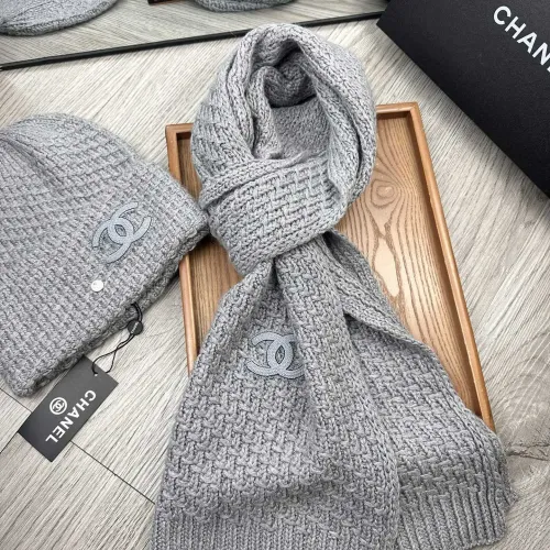 Replica Chanel Hat and Scarf Set #1401277 $52.00 USD for Wholesale