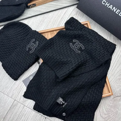 Replica Chanel Hat and Scarf Set #1401278 $52.00 USD for Wholesale