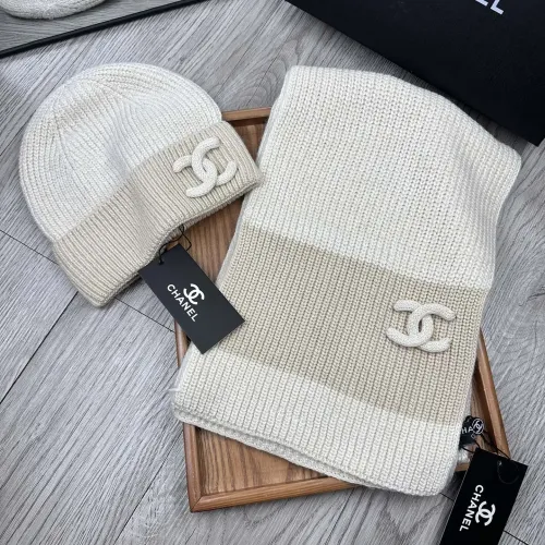 Chanel Hat and Scarf Set #1401279 $52.00 USD, Wholesale Replica Chanel Hat and Scarf and Glove Set