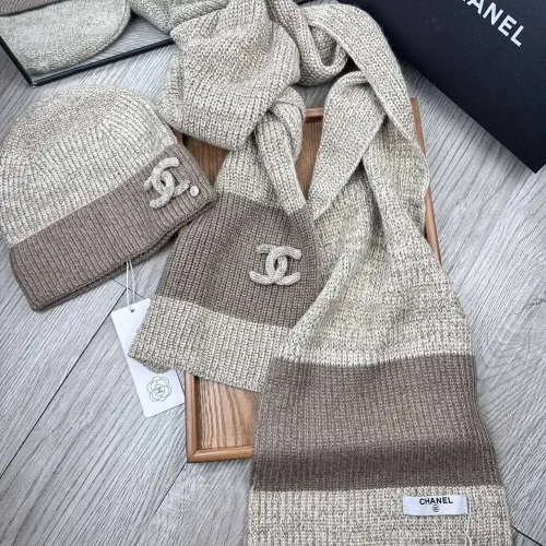 Replica Chanel Hat and Scarf Set #1401280 $52.00 USD for Wholesale