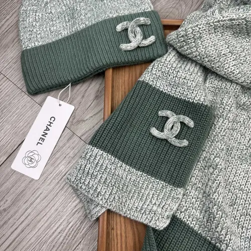 Replica Chanel Hat and Scarf Set #1401281 $52.00 USD for Wholesale
