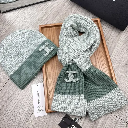 Replica Chanel Hat and Scarf Set #1401281 $52.00 USD for Wholesale