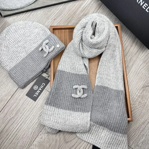 Replica Chanel Hat and Scarf Set #1401282 $52.00 USD for Wholesale