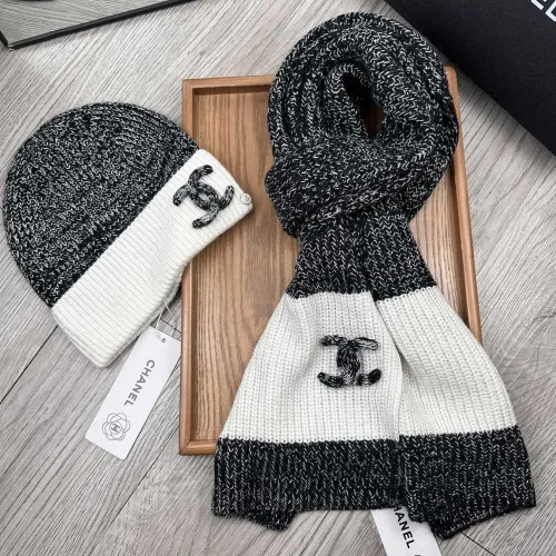 Replica Chanel Hat and Scarf Set #1401284 $52.00 USD for Wholesale