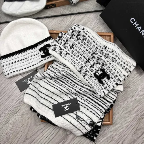 Replica Chanel Hat and Scarf Set #1401287 $52.00 USD for Wholesale