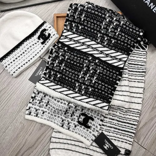 Replica Chanel Hat and Scarf Set #1401287 $52.00 USD for Wholesale