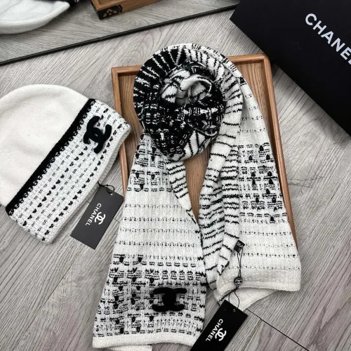 Replica Chanel Hat and Scarf Set #1401287 $52.00 USD for Wholesale